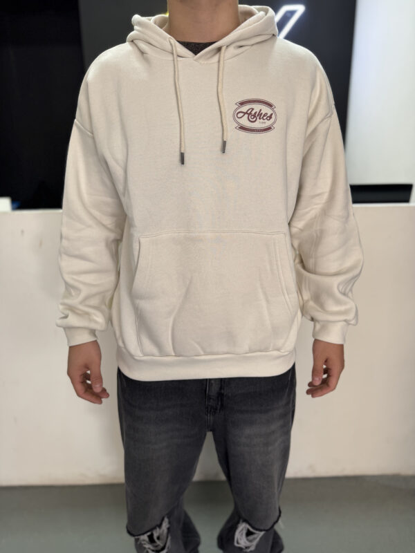 Buzo Hoodie Oversize "ASHES" Vintage