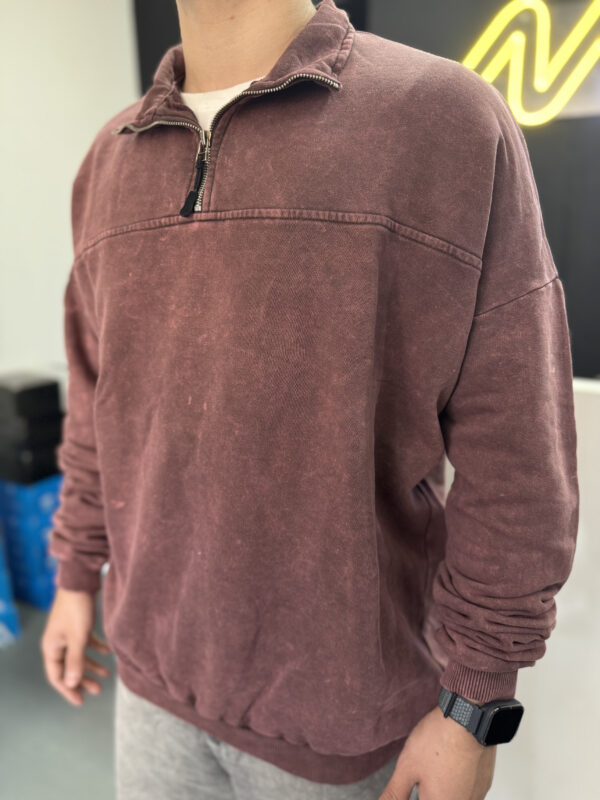 Buzo Quarter-Zip "BERLIN" Wash