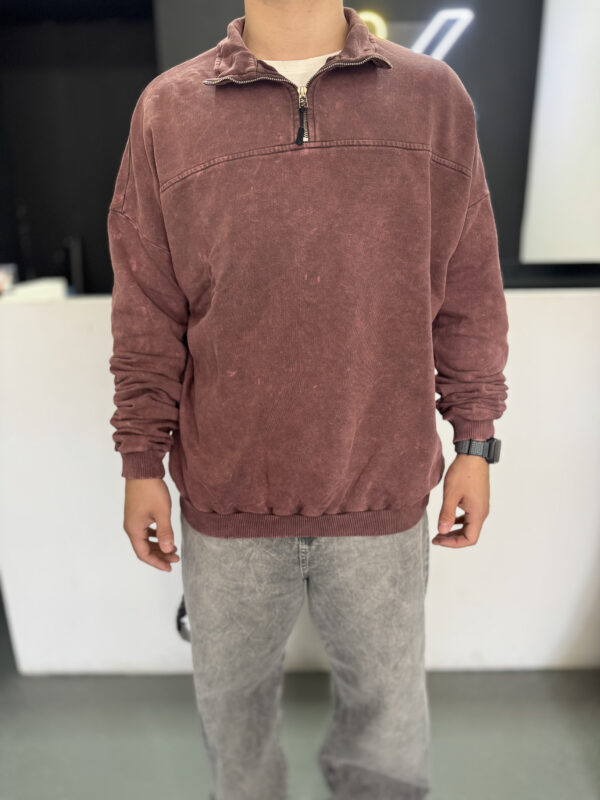 Buzo Quarter-Zip "BERLIN" Wash