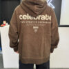 Buzo Hoodie CELEBRATE VCP (Chocolate Wash)