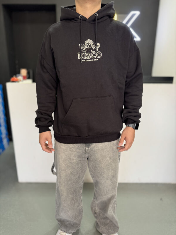 Buzo Disco Lobo Oversize Crudo