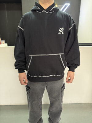 Buzo Hoodie "RESET" - Exposed Seam