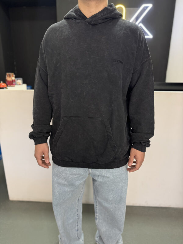 Hoodie Black Wash