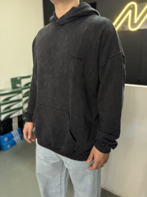 Hoodie Black Wash