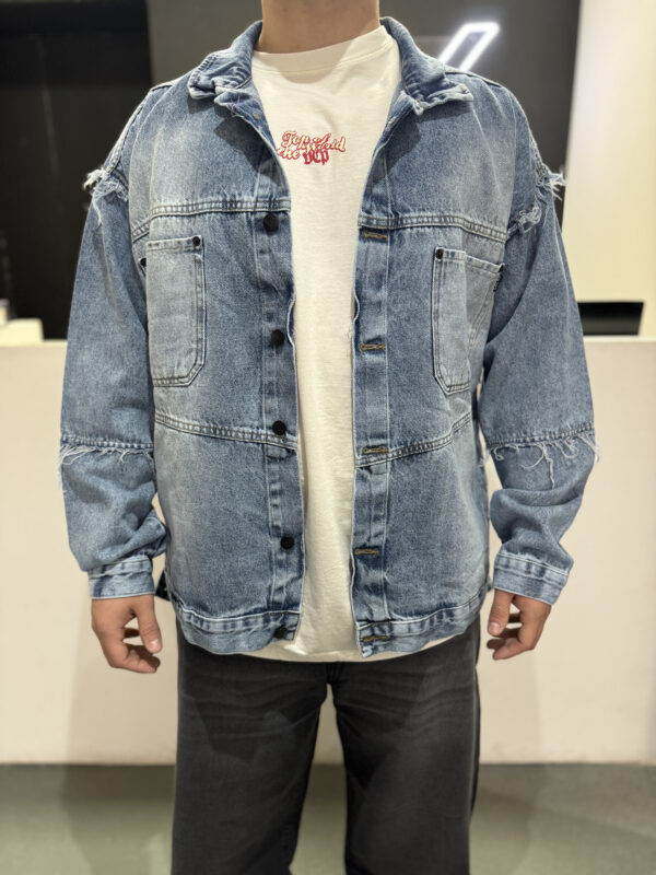 Campera Jean Oversize "Distressed" - Edición VCP