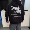 Buzo Hoodie "GALLERY" (Black Essential)