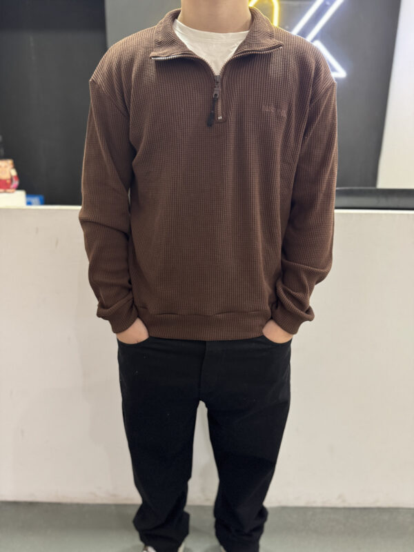 Buzo Quarter-Zip "WAFLE"