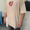 Remera Oversize "DISCOLOVE" - Snake Heart