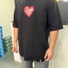 Remera Oversize "DISCOLOVE" - Snake Heart