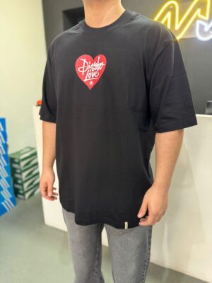 Remera Oversize "DISCOLOVE" - Snake Heart