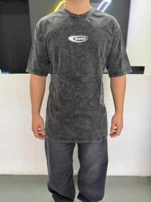 Remera Oversize "CULTURE" (Gray Wash)
