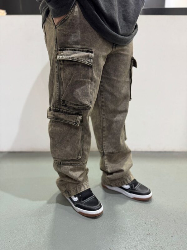 Pantalón Cargo PRAGA (Acid Wash)