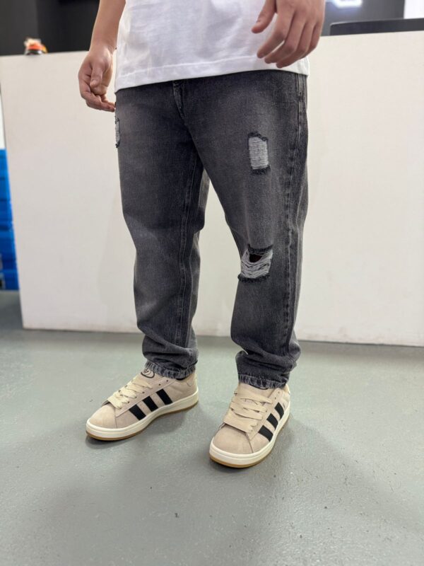 Pantalón Jean "ISAAC" Roto (Tapered Fit)