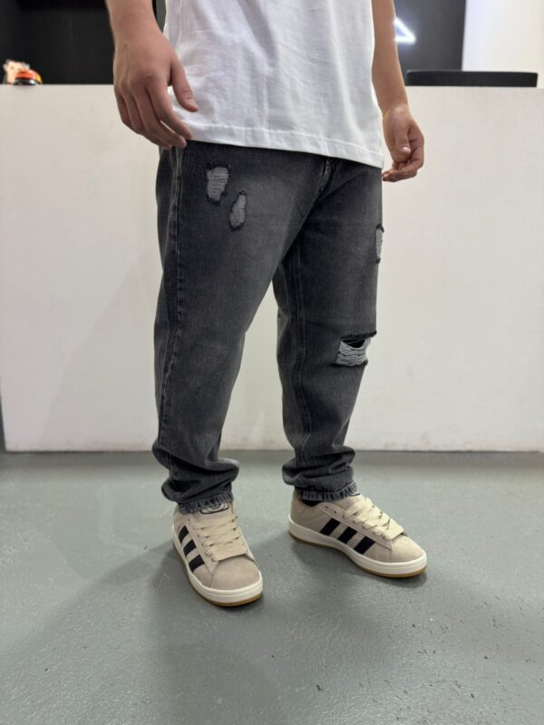Pantalón Jean "ISAAC" Roto (Tapered Fit)