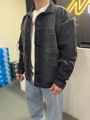 Campera Jean Oversize "Distressed" -