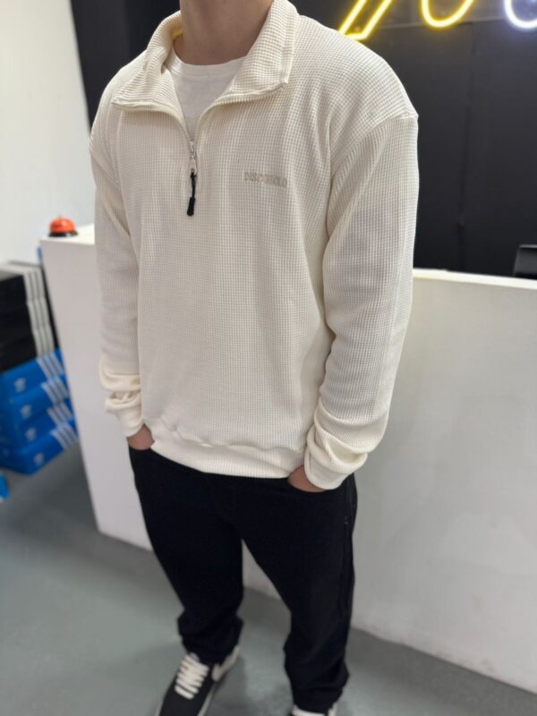 Buzo Quarter-Zip «WAFLE»