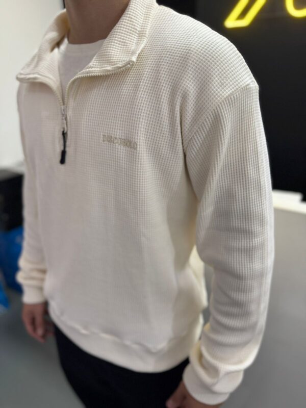 Buzo Quarter-Zip «WAFLE»